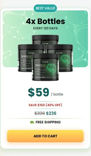 Memory Fuel order 3 bottles